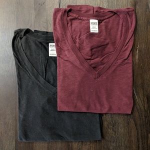 2 Victoria's Secret PINK T-Shirts